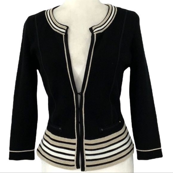 NWOT WHBM Peplum Cardigan - Picture 1 of 11